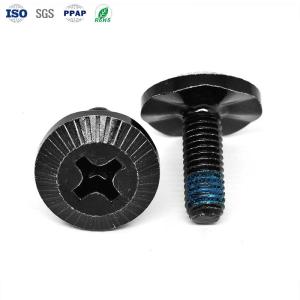 Hexagonal Head Custom Screws and Bolts 10.000kg Black Coating