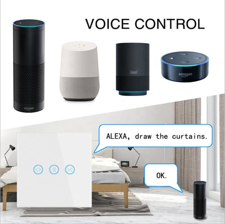 ZigBee Remote Control Smart Switch Panel Touch Support Voice Control