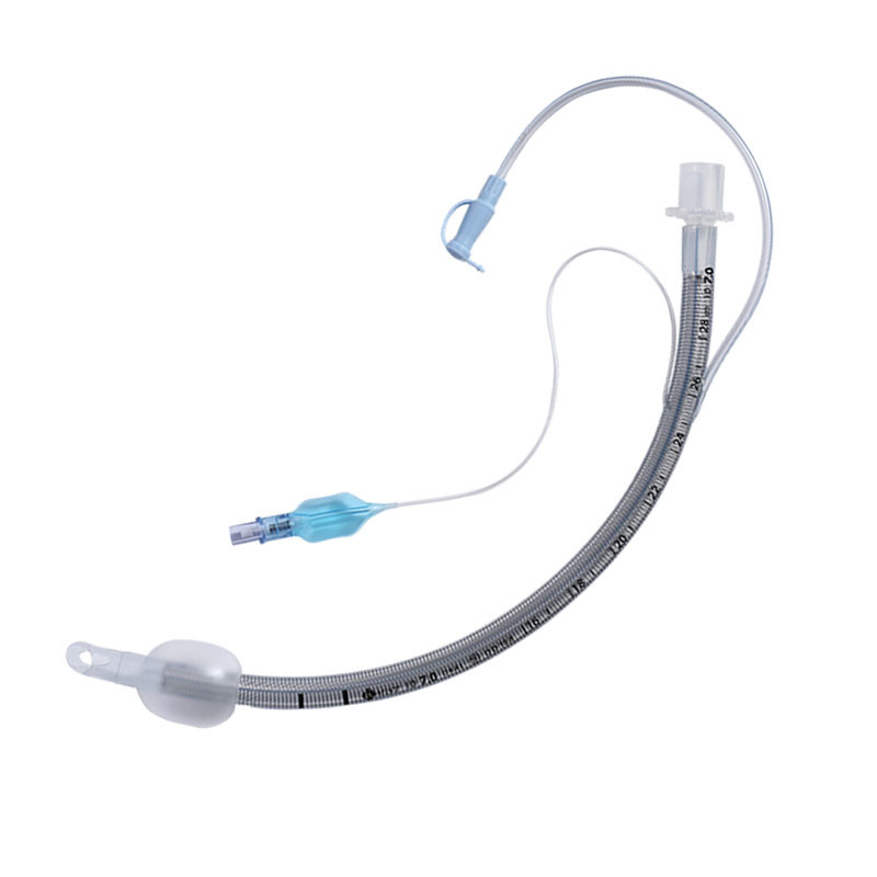 Manufacturing Reinfored Suction Endotracheal Tube ETT Airway OEM PU CUff