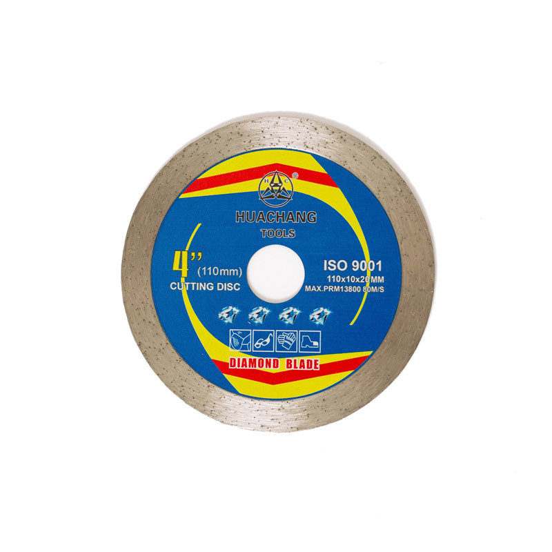 4.3inch 110mm Super Thin Diamond Porcelain Saw Blade 20mm Bore Hot Press