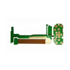 Immersion Gold Rigid Flex Circuit Boards Green Pcb Board IPC Class3 Standard