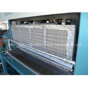 Full Automatic Rotary Type Pulp Tray Machine , Auto Egg Carton Forming Machine