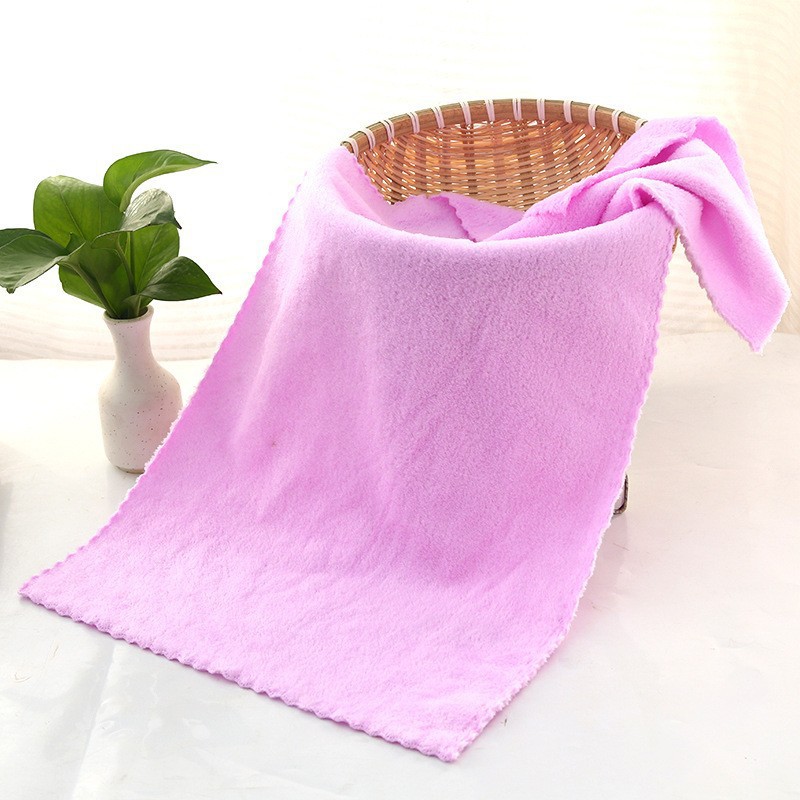 Novelty Pattern Microfiber Towel Set Quick Drying and Solid Color for Fast Absorption