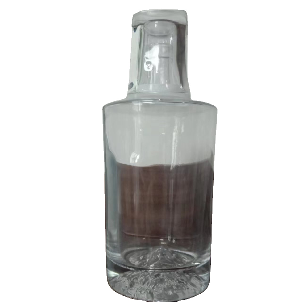 Rubber Stopper Sealing Type Perfume Bottle with Hot Stamping Surface Handling Design