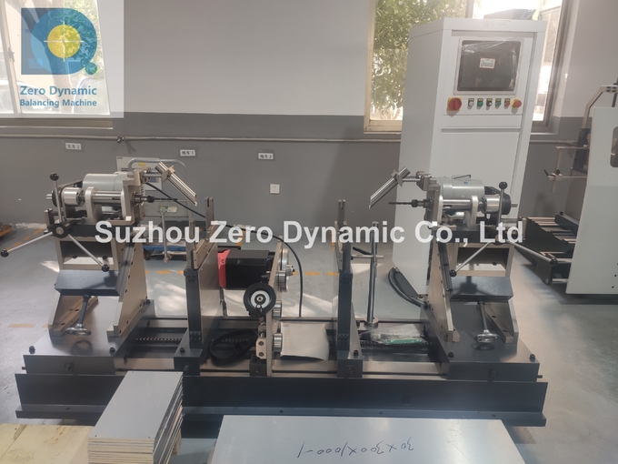 High Speed Rotor Semi Automatic End Face Drilling Balancing Machine