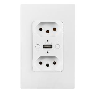 Multi Functional Brazilian Smart WiFi Plug 10A With USB Charging