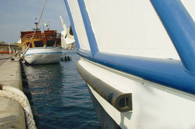 Ocean Guard D Type Fenders Wave Deflectors Rubber Boat Fenders Shock-Absorbing