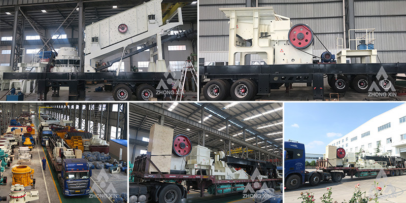 Cone screen combination stone crushing plants, latest product of Zhongxin
