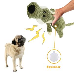 China Soft Interactive Set Pet Dog Bites Toy Squeaky Chew Dog Toys For Pets Dog Companion Molar Toys Type Interactive Toys on sale