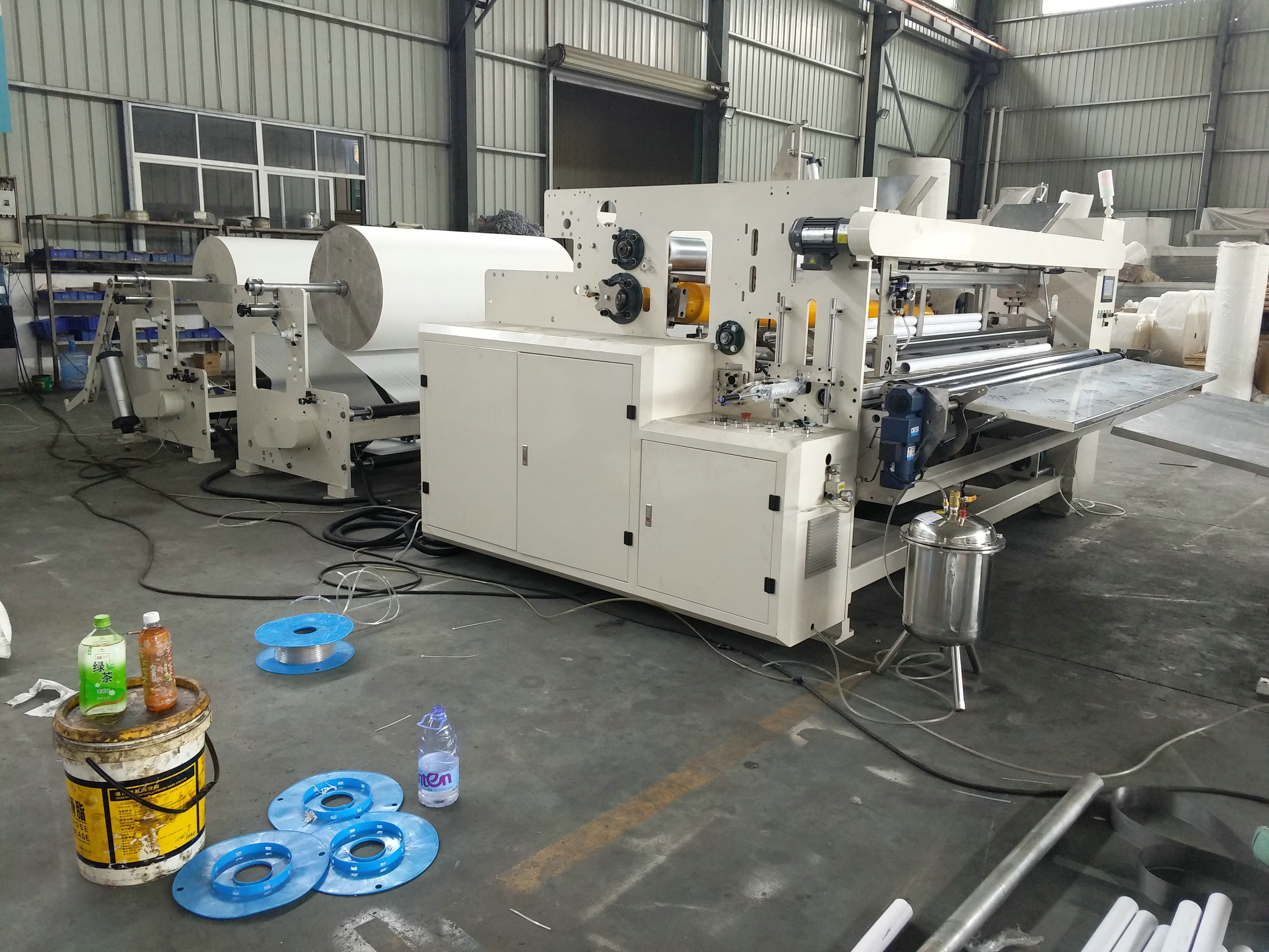 Fully Automatic Toilet Paper Band Saw Making Machine Production Line
