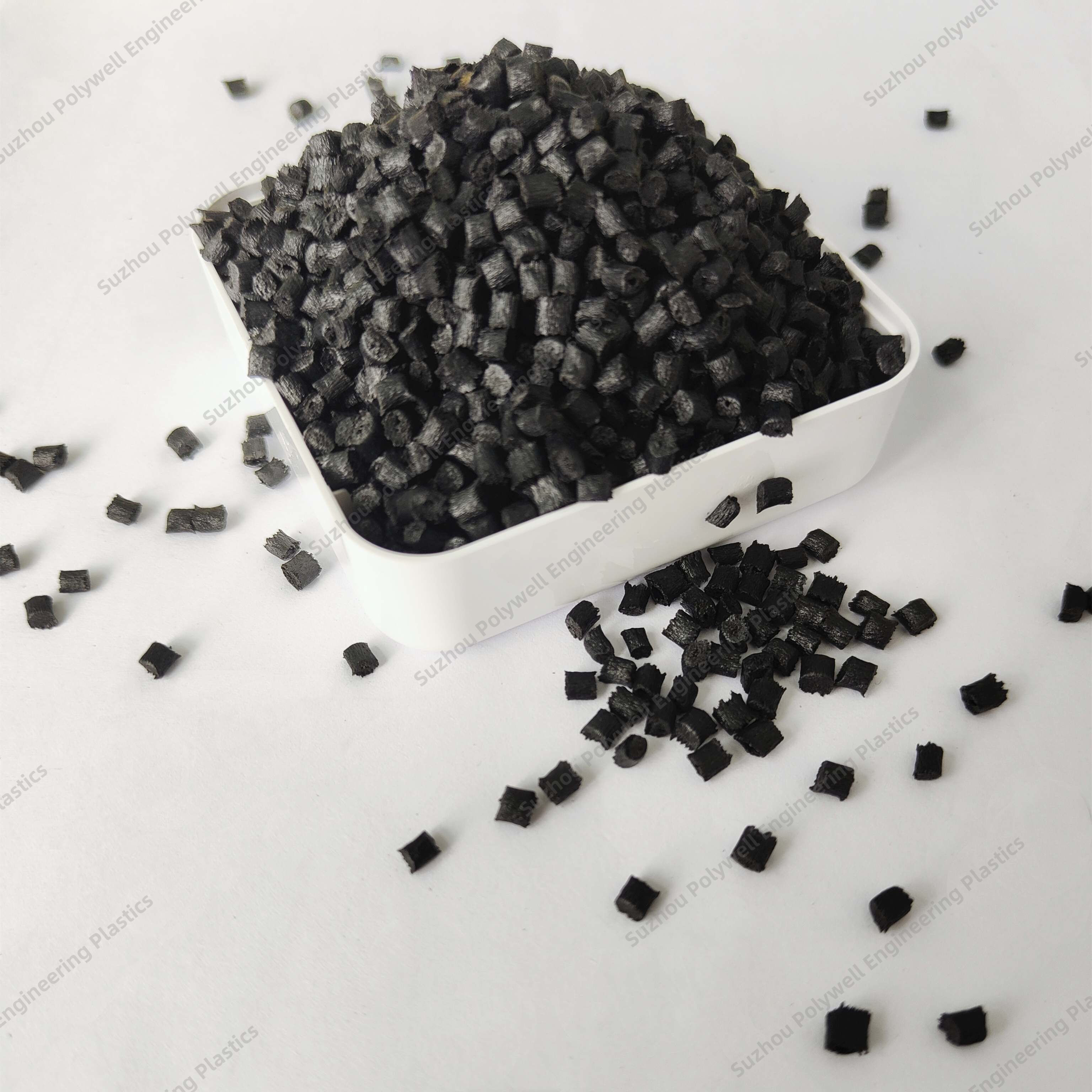 Flame Retardant Nylon PA66 Plastic Granules Glass Fiber Reinforced Engineering For Thermal Break Profile