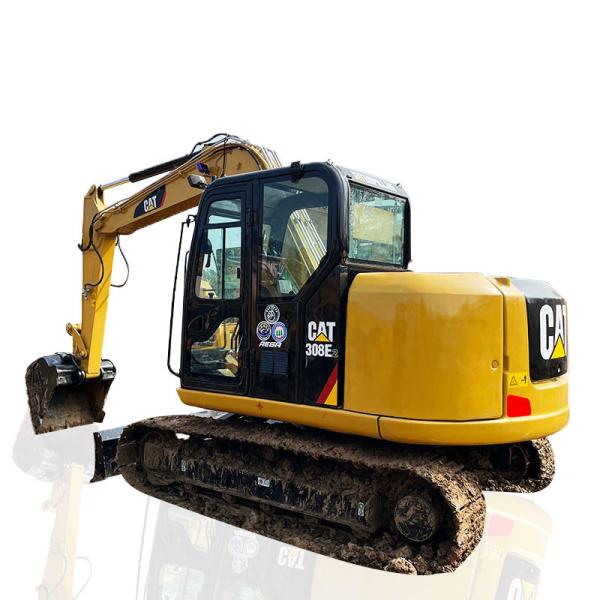 Used Caterpillar 308E2 Excavator 50kw Rated Power CATC3.3 DI Engine 0.31m³