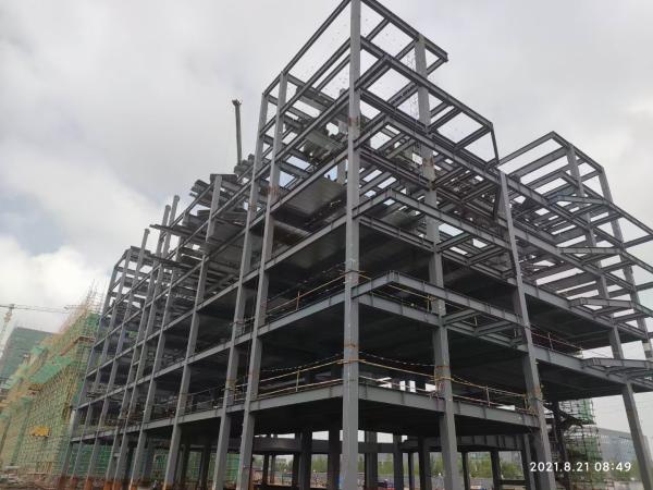 Multi Storey Prefabricated Structural Steel Framework Workshop Building