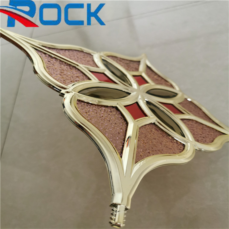 Luxious 8*18k georgian glazing bars accessory for double glass window aluminium sliding window