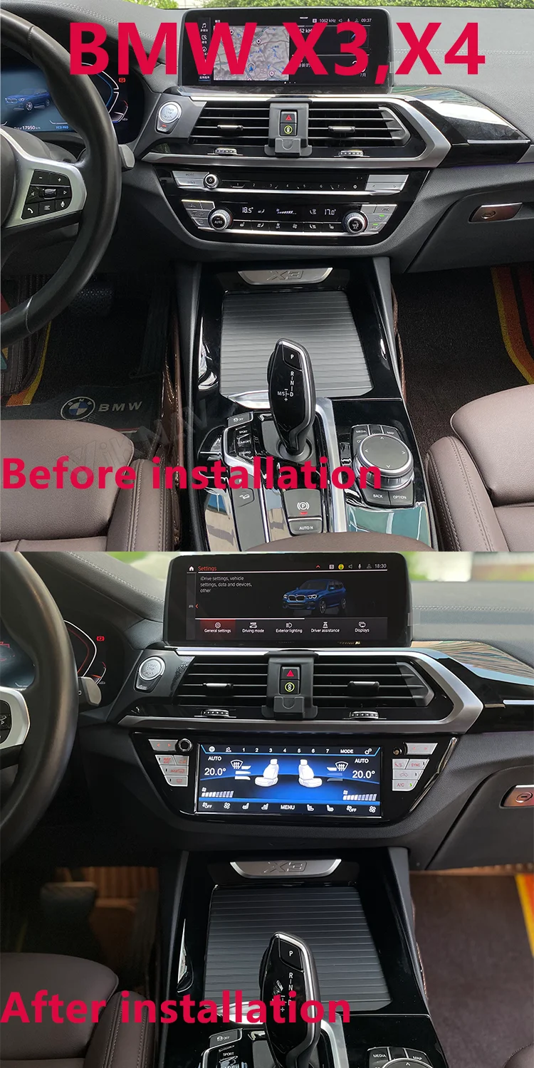 ODM BMW E39 5 Series M5 GT Car AC Control Panel Climate Control Unit 2018-2022