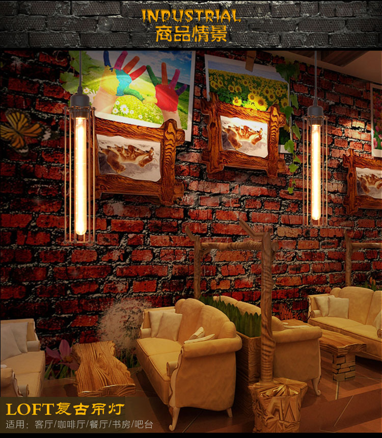 Loft American Chandelier Retro Attic Industrial Decoration Lighting Restaurant Steam lamp(WH-VP-203)