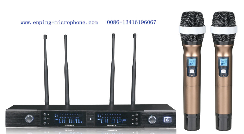 LS-5200 wireless microphone system UHF IR selecta ble frequency PLL AUTOMATIC INDUCTION competetive price /
