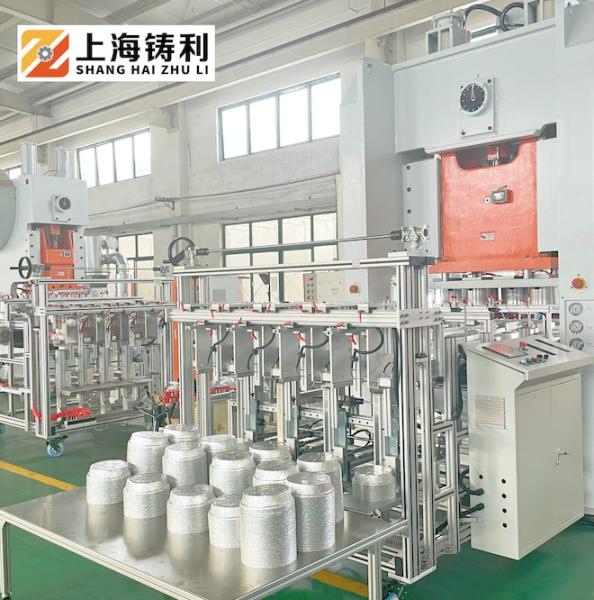 Disposable Aluminium Foil Container Making Machine Automatic 12000pcs/H