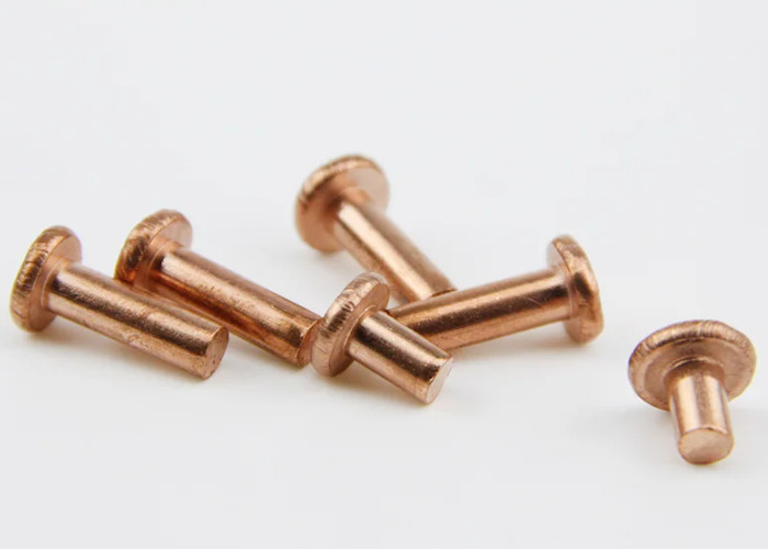 Carbon Steel round head solid rivet 7/8 1 3/16 Customized Copper plating solid rivet