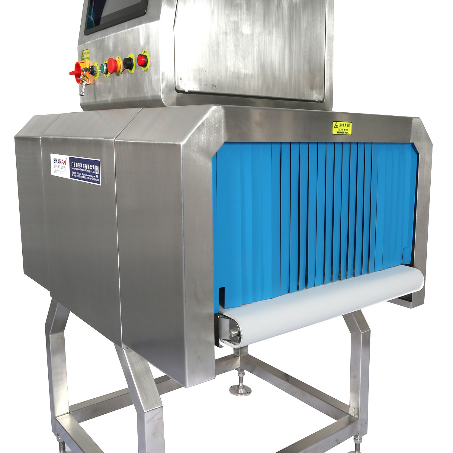 IP67 Food Metal Detector Machine , X Ray Food Machine For Canned Pet