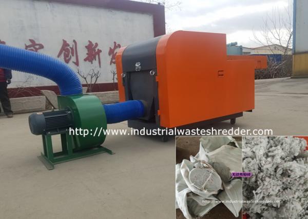 Durable Non Woven Fabric Cutting Machine Defective Nonwoven Cloth Leftover