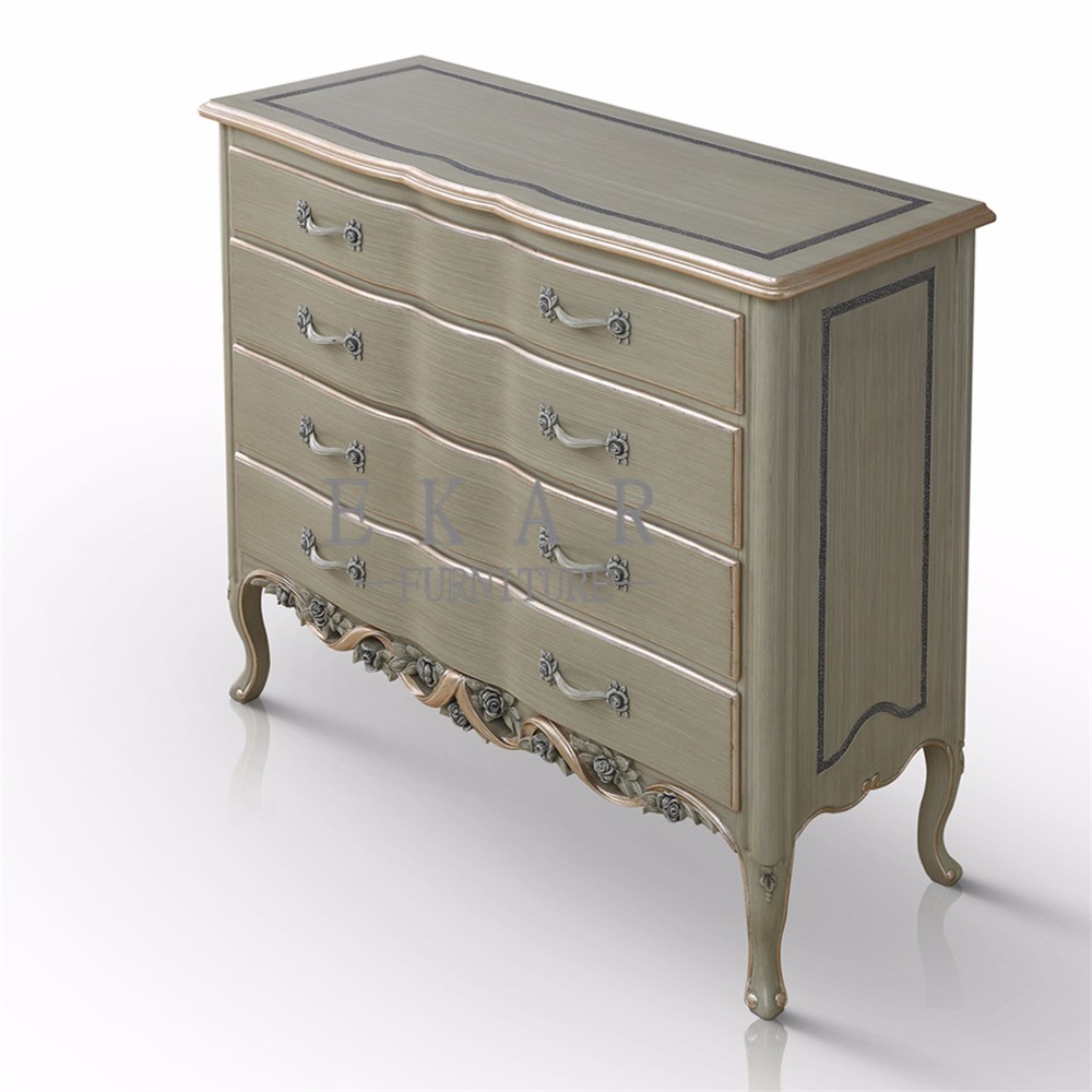 Villa High Cabinet Luxury Bedroom Furniture Dubai Chest Drawer