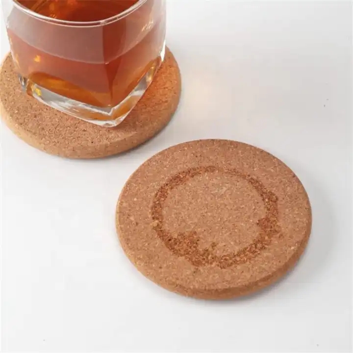 Manufacturers wholesale can customize beautiful practical durable high quality environmental protection cork coaster