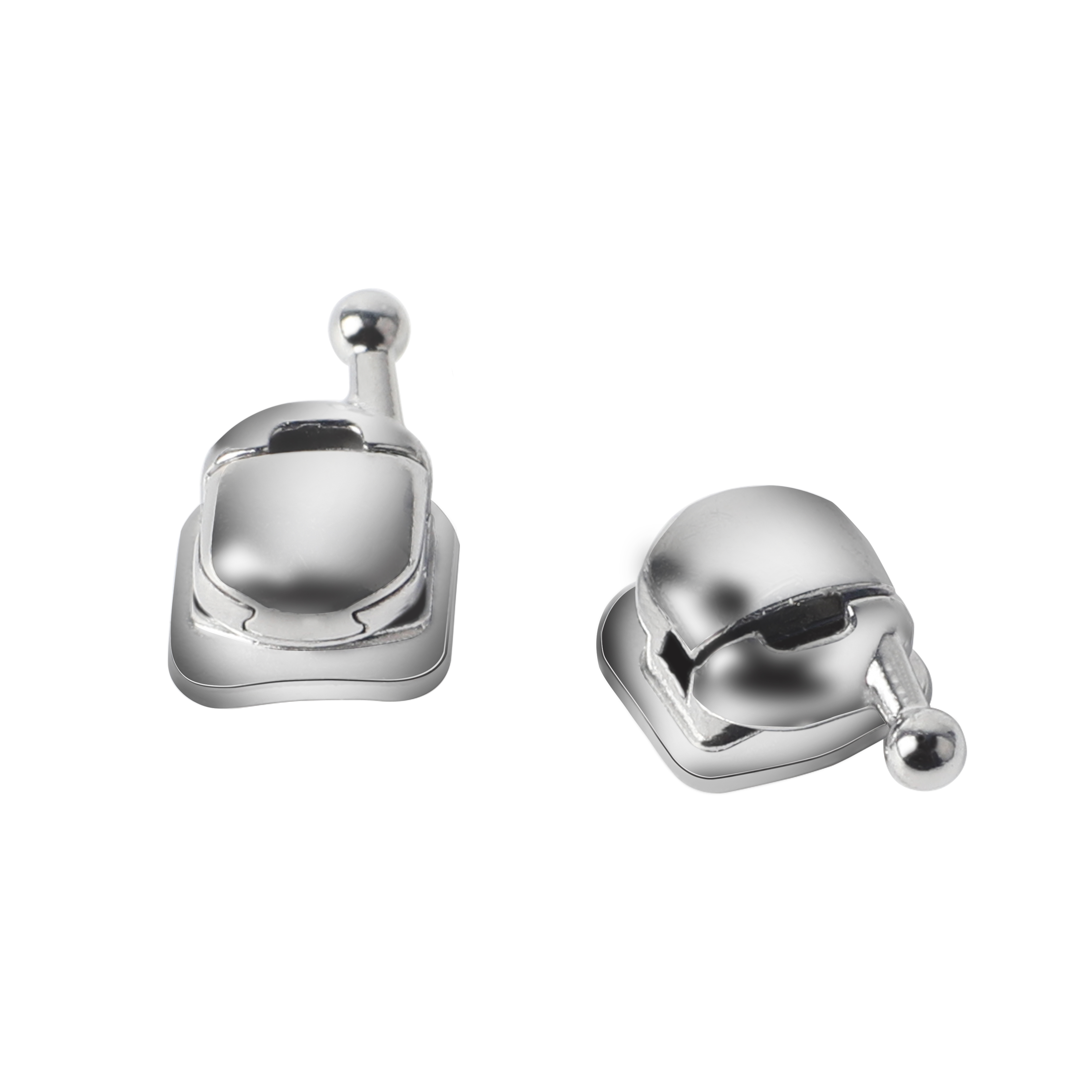 Metal Monoblock Self Ligating Mouth Orthodontic Bracket Standard Roth For Dentistry Treatment
