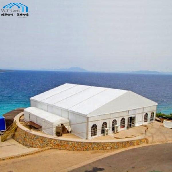 Red Beautiful Outdoor Marquee Tent with Customized Variety Decorations