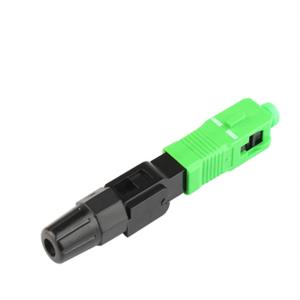 fast connector sc apc FTTH SC Singlemode Waterproof SC APC filed Connector Fiber