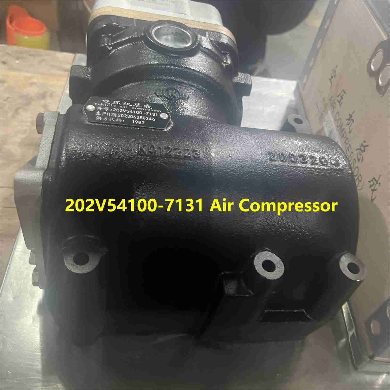 202V54100-7131 Air Compressor HOWO Truck Parts SITRAK MC11 MT13 MC13 MT95