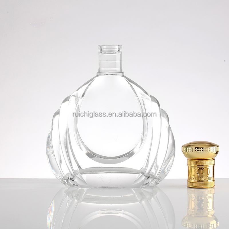 Transparent Vodka Glass Bottles The Ideal Selection for XO Brandy Enthusiasts