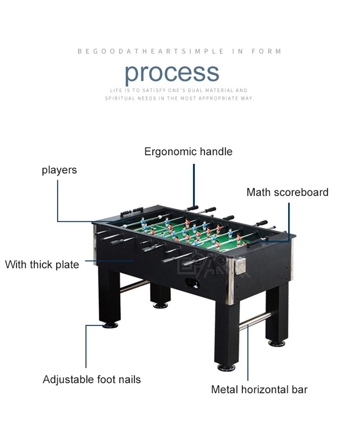 1 Player Wooden Football Table Home Version Soccer Table Game