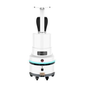 Android 5.1 Disinfection Spray Robot IPS Screen Autonomous Delivery Robot