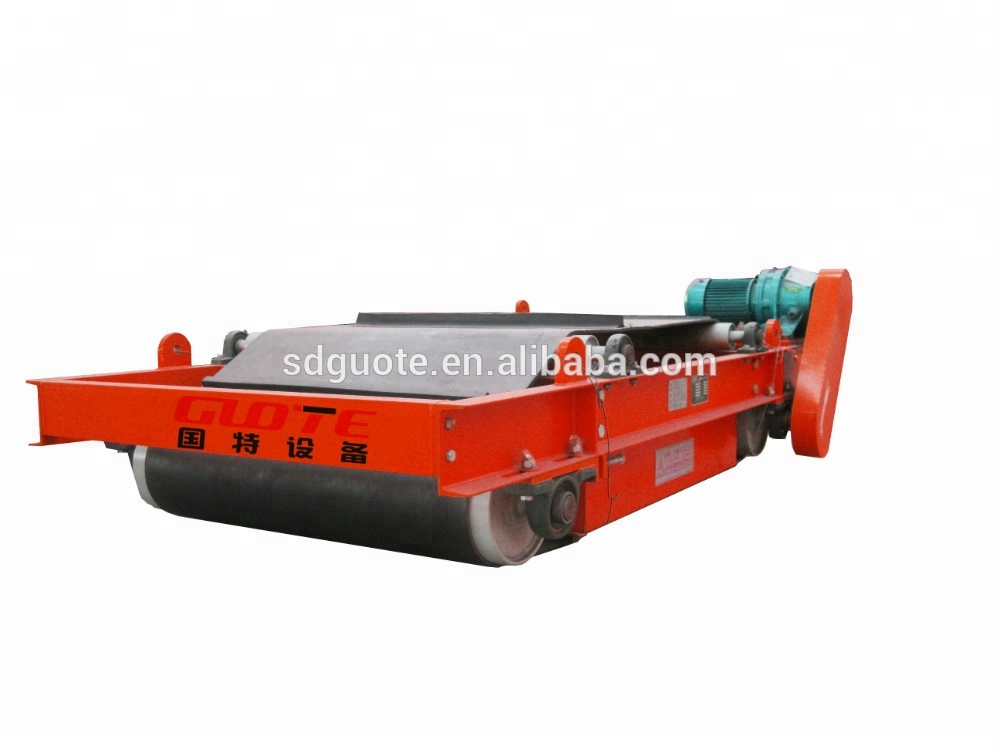 RCYD-5 Self Cleaning Permanent Overband Magnetic Separator for Thick Materials 150mm