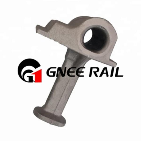 Single Stem Cast Iron Rail Shoulder For Pre Stressed Concrete Ties In Railway