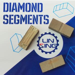 Diamond Powder 1.2 Meter Single Blade Diamond Segment for Marble Cutting in