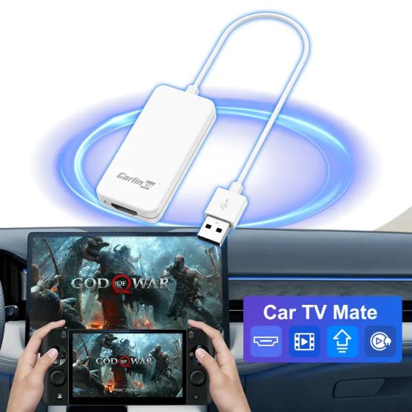 HD2CP Orginal Wired Carplay Upgrade HDMI Video Input Conversion Box 1080P Car TV