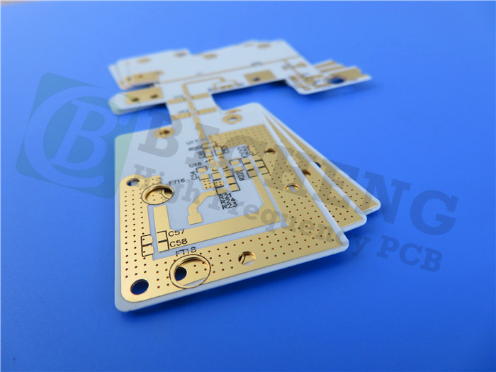 RO4830 High Frequency PCB Built On 0.239mm Substrates With Double Sided Copper And Immersion Gold