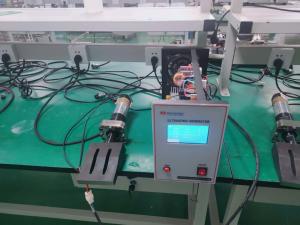 China N95 Face Ultrasonic Welding Equipment 2600W 15KHZ With Generator Transducer Horn on sale