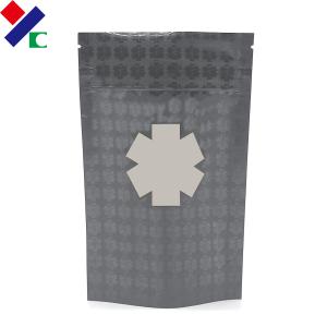  Oxygen Proof 500g Matt Stand Up Zipper Bags With Window Manufactures