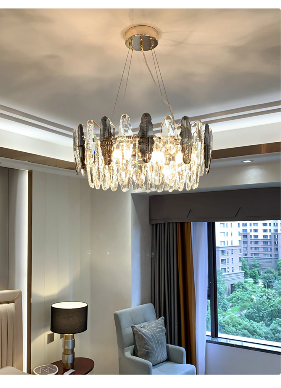 Living Room Girl Bedroom Decoration Rectangle Luxury traditional chandeliers(WH-CY-242)