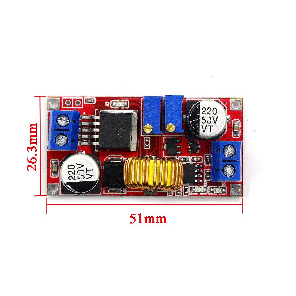 5A Constant Current Constant Voltage LED Driver Converter Board XL4015 Power Supply Module