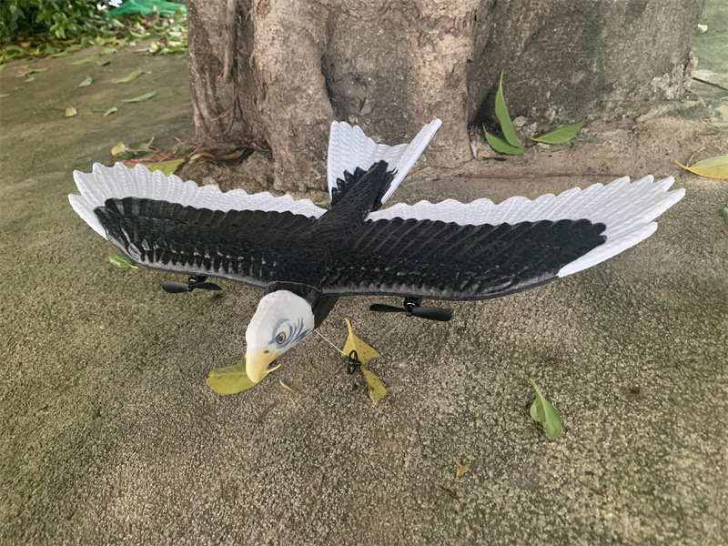 Charging time About 90mins Remote Control Glider Eagle 2ch Aircraft Toy for Kids and Adults Simulation Eagle RC Plane