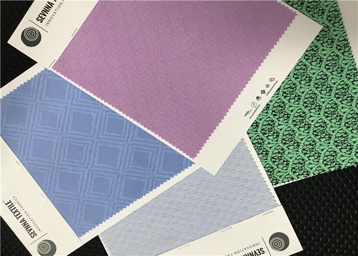 160cm Width Recycled Swimwear Fabric Metallic Circular Knit