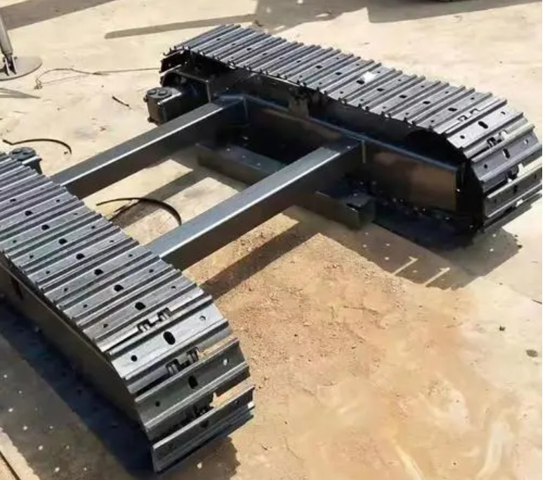 High Durability Steel Crawler Track For Water Borehole Drilling Rig Machines