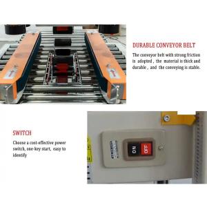 Bottom Tape Carton Sealing Tape Machine Customizable For Corrugated Box