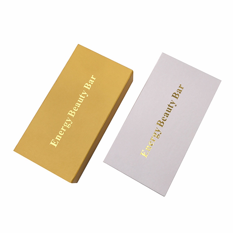 Paperboard Cosmetic Packaging Boxes Energy Beauty Bar Packaging Eco Friendly