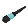 Buy cheap MPO Fiber Optic Connector Male/Female SM OM1-OM4 8/12/24 Cores 3.0mm Cable from wholesalers