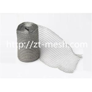 Customized Width Knitted Wire Mesh Galvanized Or Painting As Client Require